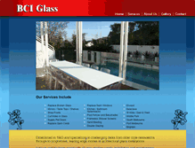 Tablet Screenshot of bciglass.com.au